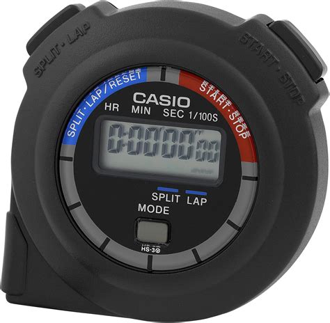 Casio Handheld Stopwatch Timer Model HS-3V-1R : Amazon.co.uk: Sports & Outdoors