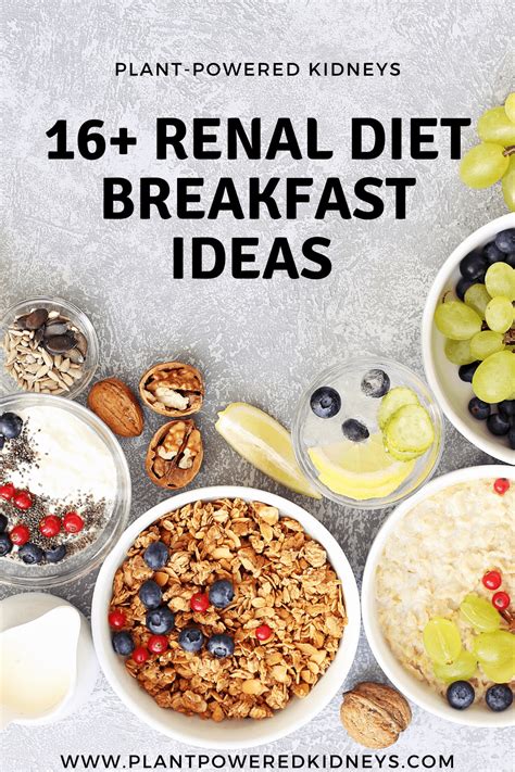 16+ Renal Diet Breakfast Ideas!