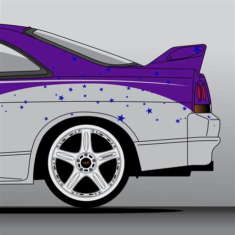 ArtStation - ARTE DECAL Nissan Skyline GTR R33 fast and furious 3 tokyo drift