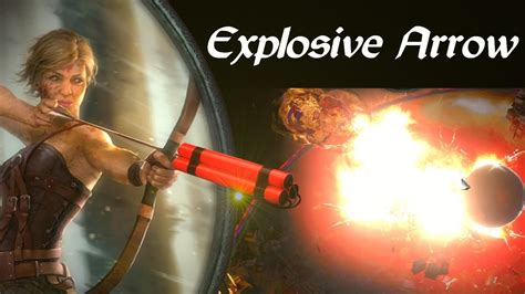 Explosive Arrow is pretty good. Tips and tricks - Path of Exile (3.13 ...