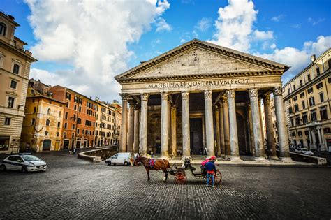 Pantheon in Rome, Italy Royalty-Free Stock Photo