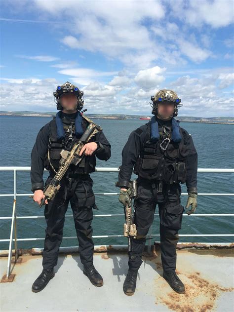 Two Rangers from the 75th Ranger Regiment during VBSS training, 2016 ...