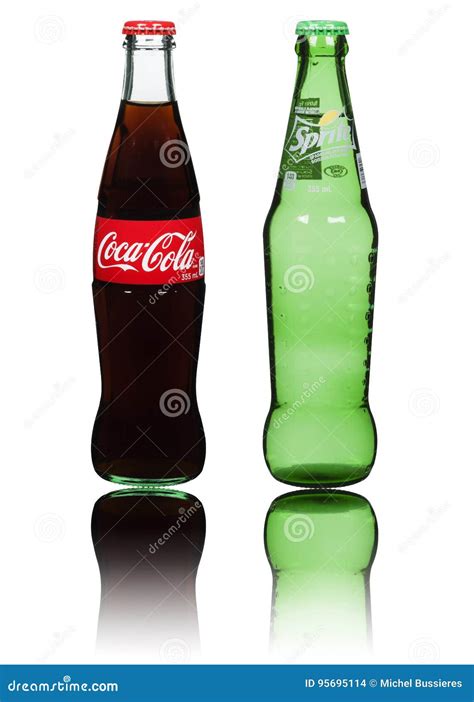 Coca Cola & Sprite Bottles Editorial Image | CartoonDealer.com #95695114