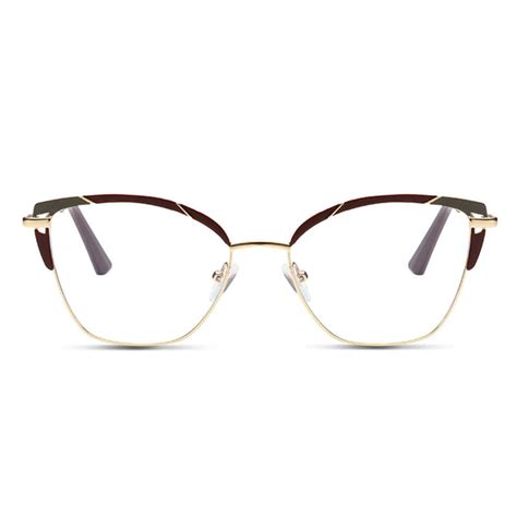 Kentic Cat Eye Brown Glasses - Aoolia.com