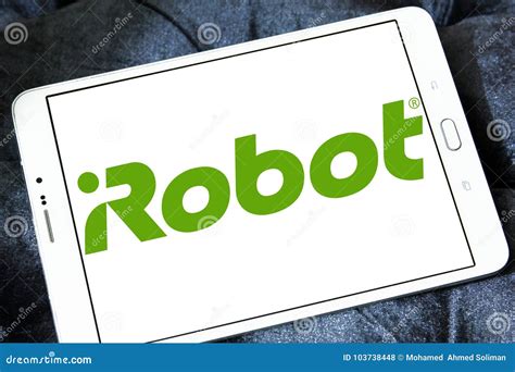 IRobot Corporation logo editorial stock photo. Image of motto - 103738448