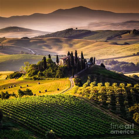 Tuscany Italy - Landscape Photograph by Ronnybas Frimages - Pixels