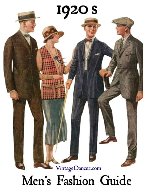 1920s Men's Fashion: What did men wear in the 1920s?