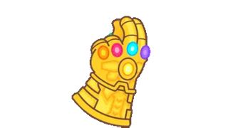 Progress Bar with Marvel Thanos Infinity Gauntlet Snap - Progress Bar ...