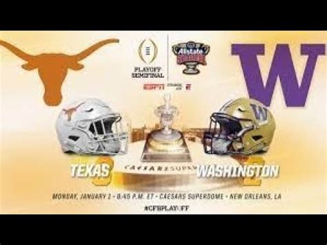 Washington vs Texas LIVE SCORE - YouTube