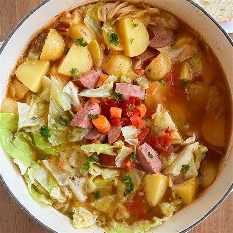 Smoked Sausage And Cabbage Soup Recipe - Infoupdate.org