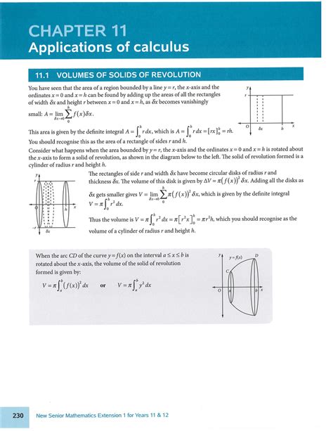 11. Applications of Calculus - Studocu