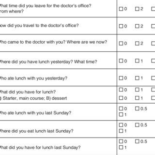 (PDF) A new assessment for episodic memory. Episodic memory test and ...