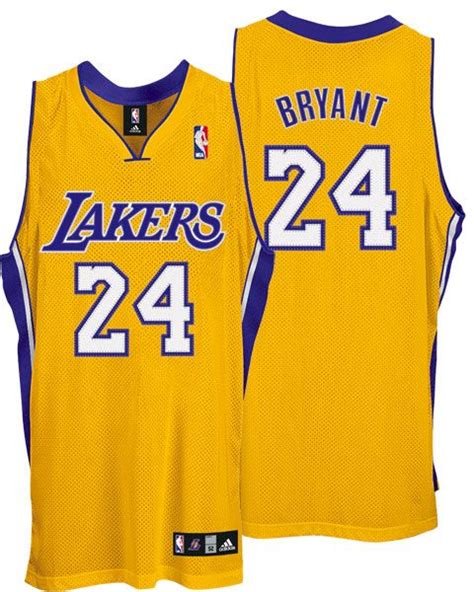 Los Angeles 24# Lakers Kobe Bryant Authentic Home Jerseys | Lakers kobe ...