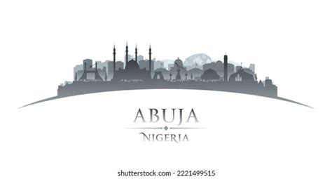 Abuja Nigeria City Skyline Silhouette Vector Stock Vector (Royalty Free ...