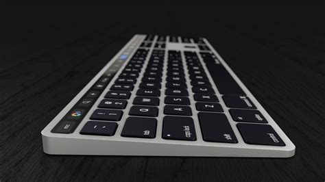 Beautiful concept envisions Apple extended keyboard with Touch Bar