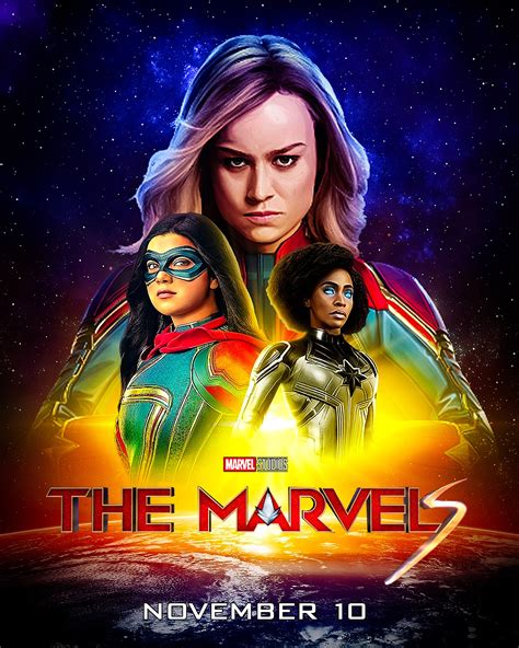 The Marvels (2023) fan made poster by Car-gold on DeviantArt