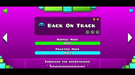 Geometry Dash Back on Track - YouTube