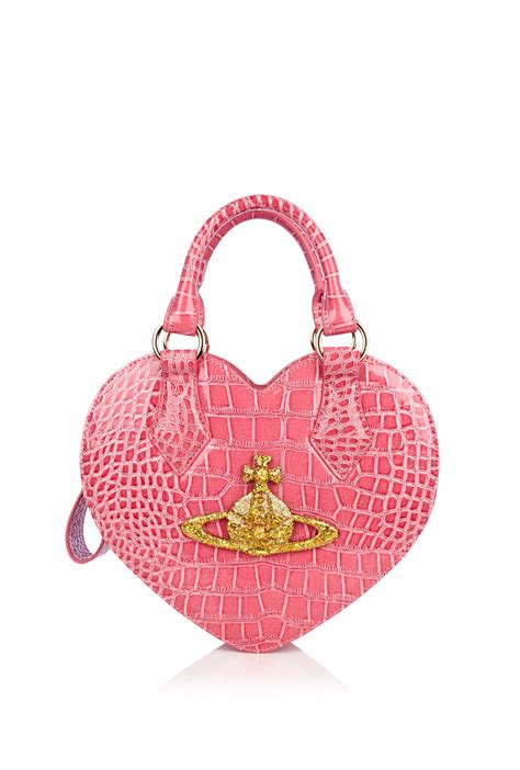 Vivienne Westwood Rosa Chancery Heart Bag in Pink | Lyst