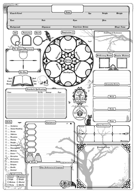 Best Dnd 5e Character Sheets | Images and Photos finder