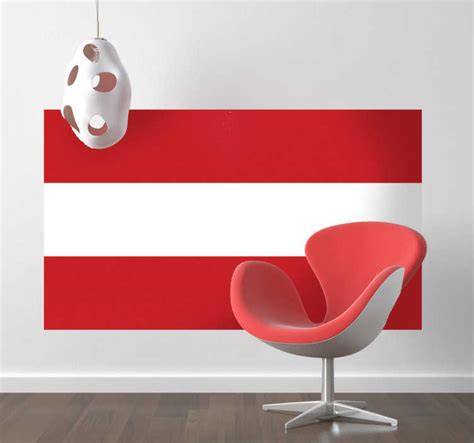 Flag of Austria Wall Sticker - TenStickers