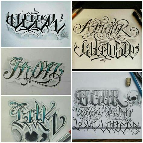 Pin by Олег "КОКОН" on CHICANO / TATTOO fonts & art | Hand lettering ...