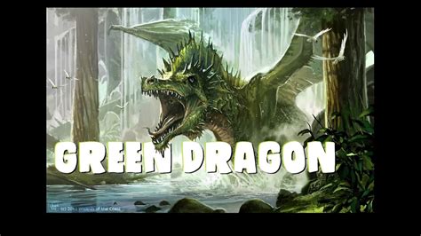 Dungeons and Dragons Lore: Green Dragon - YouTube