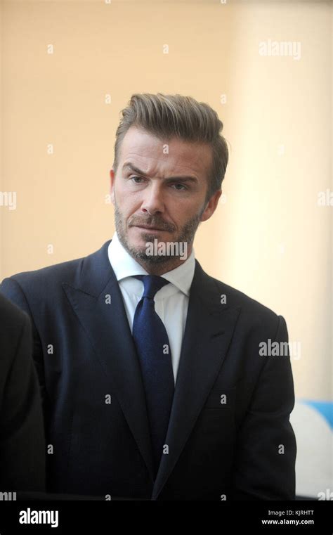 NEW YORK, NY - SEPTEMBER 24: UNICEF Goodwill Ambassador David Beckham ...