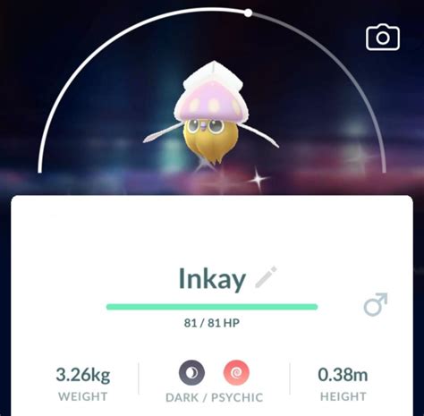 Shiny Inkay (Pokemon Go), Video Gaming, Gaming Accessories, In-Game Products on Carousell