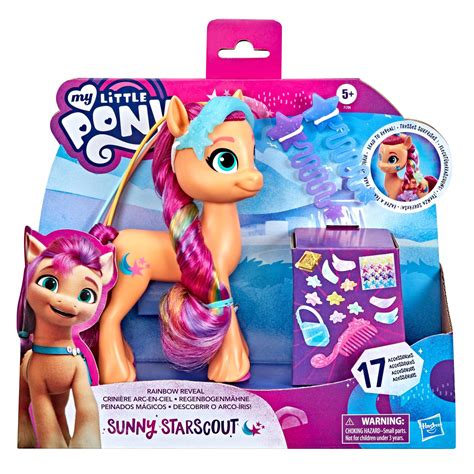 My Little Pony: A New Generation Sunny Starscout Rainbow Reveal Playset ...