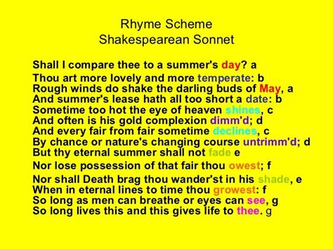 The sonnet