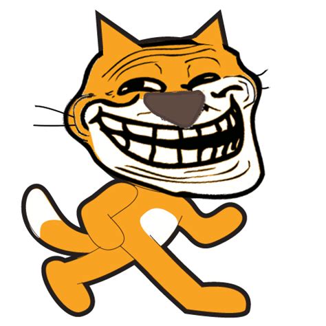 Troll Scratch Cat by darthpickley on DeviantArt