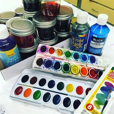 Many have asked about my favorite watercolor brands. Here they are!!! We use, and store liquids ...