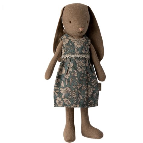 2023 Maileg Brown Bunny with Dress – Knot and Spool