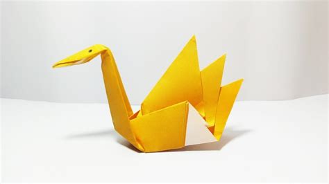 Origami Paper Swan – How to Make an Origami Swan – DIY Easy Swan Tutorial