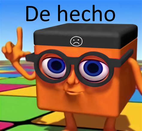 De Hecho | 🤓☝ / Nerd Emoji Raising Finger Emoji / De Hecho | Know Your Meme