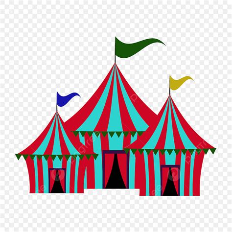 Circus Tent Clipart Transparent Background, Circus Carnival Tent Png ...