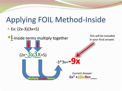 Foil Method Formula