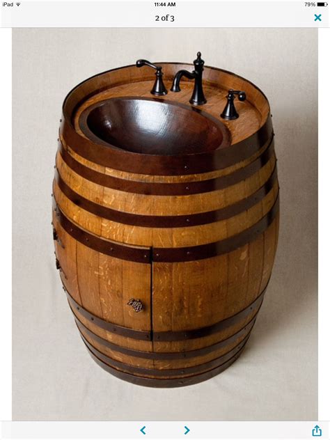 Please Wait | Wine barrel sink, Modern faucet, Barrel sink