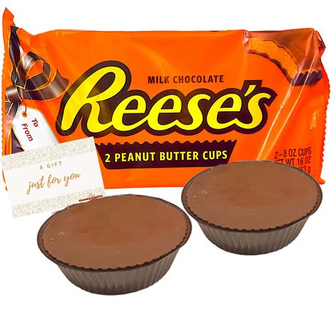 Buy Jumbo 2 Half Pound Reese's Chocolate | Reese’s Peanut Butter Cups | 2 Pcs Giant Reese’s ...