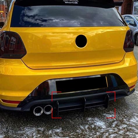 2011 Gti Rear Diffuser