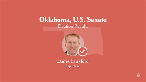 Oklahoma U.S. Senate Election Results 2022: Lankford Defeats Horn - The New York Times