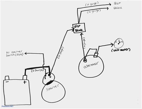 Chevy 3 Wire Alternator Diagram