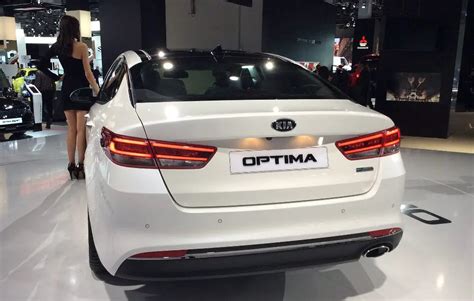 2016 Kia Optima In White Color - LIVE Photos From Frankfurt | Kia News Blog