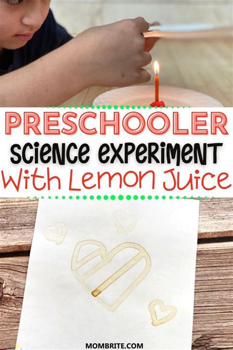 Cool Invisible Ink Experiment with Lemon Juice | Cool science experiments, Easy science ...