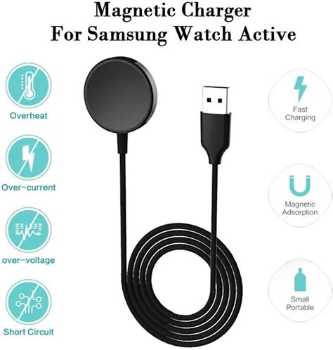 USB Charger Dock Cradle Cable for Samsung Galaxy Watch Active 1/2/3 40/41/44mm | eBay