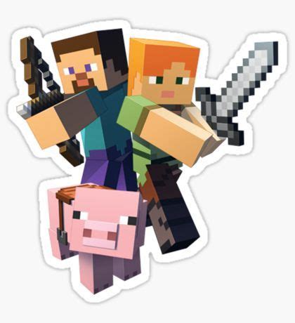 Minecraft Stickers for Sale | Minecraft stickers, Minecraft birthday party, Minecraft party ...