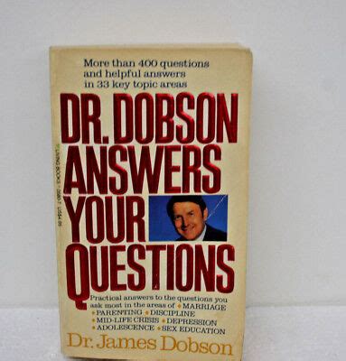 Dr. Dobson Answers Your Questions by James C. Dobson (1989, Paperback ...