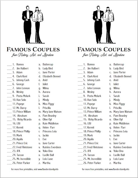 Free Printable Compatibility Test For Couples - Free Printable