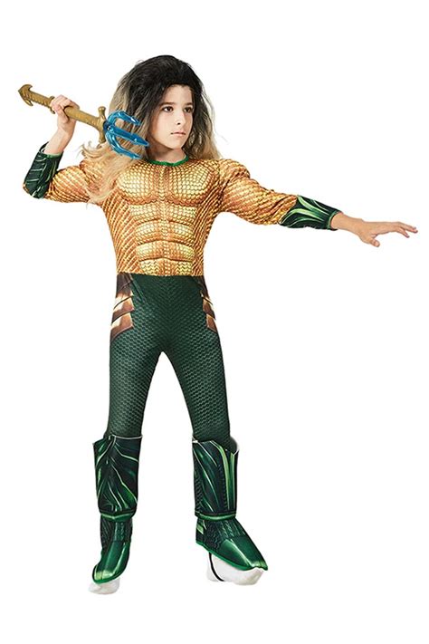 Boys Deluxe Aquaman Halloween Costume | Halloween costumes, Kids ...