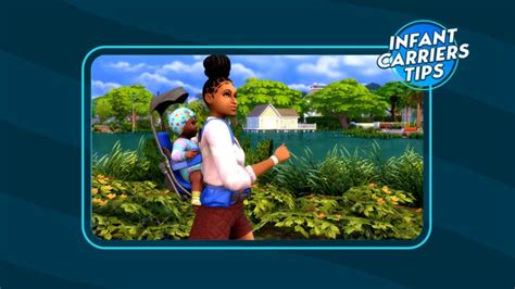 The Sims 4 Growing Together: How to Use Infant Carriers